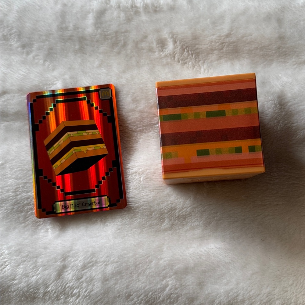McDonald’s x The Minecraft Movie Big Mac Crystal